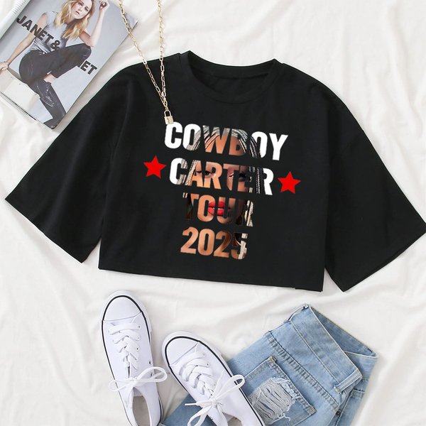 Beyonce Cowboy Carter Tour 2025 Crop Tops-image