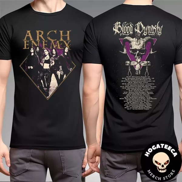 Arch Enemy Blood Dynasty Tour T-Shirt-image