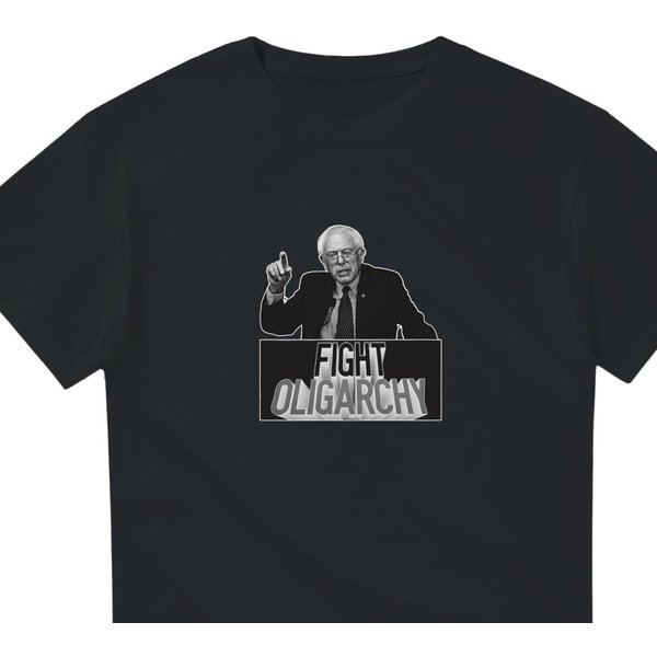 Fight Oligarchy Shirt - Bernie Sanders, Anti Trump Shirt, Anti Fascist, Resist T-shirt, Political Statement, Pro Democracy