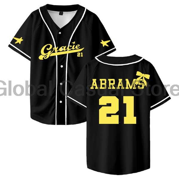 Gracie Abrams 21 Baseball Jersey The Secret Of Us Tour 2025 Baseball Jersey-image