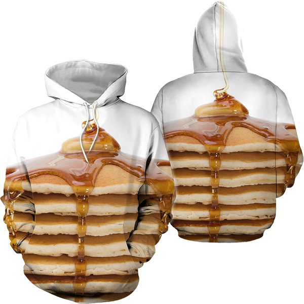 Pancake Stack Unisex 3d All Over Printed Hot Hot 3d Hoodie