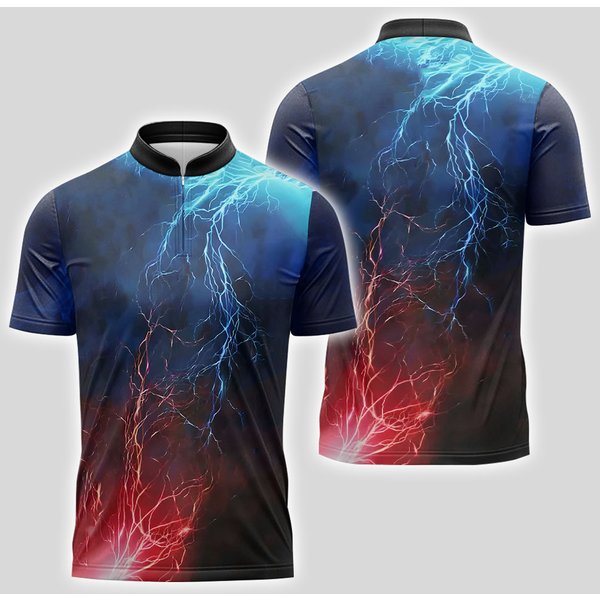 Bowling Electrified Quick Zip Bowling Jersey-image