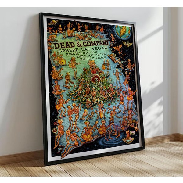 Dead & Com At The Sphere 2025 Event Reprint Poster-image