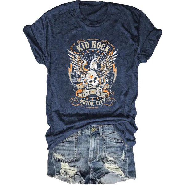 Rock & Roll Kid Rock Concert Band T-Shirt-image