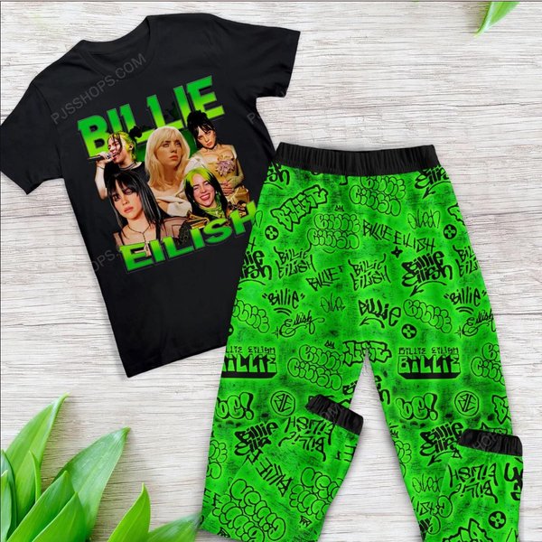 Billie Eilish Pajamas Set-image