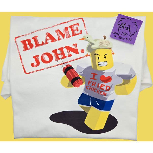 Shedletsky Blame John T-Shirt, Unisex & Youth Shirt-image