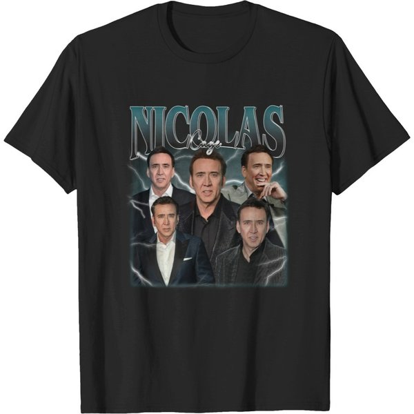 Nicolas Cage Vintage Unisex Shirt, Vintage Nicolas Cage Tshirt-image