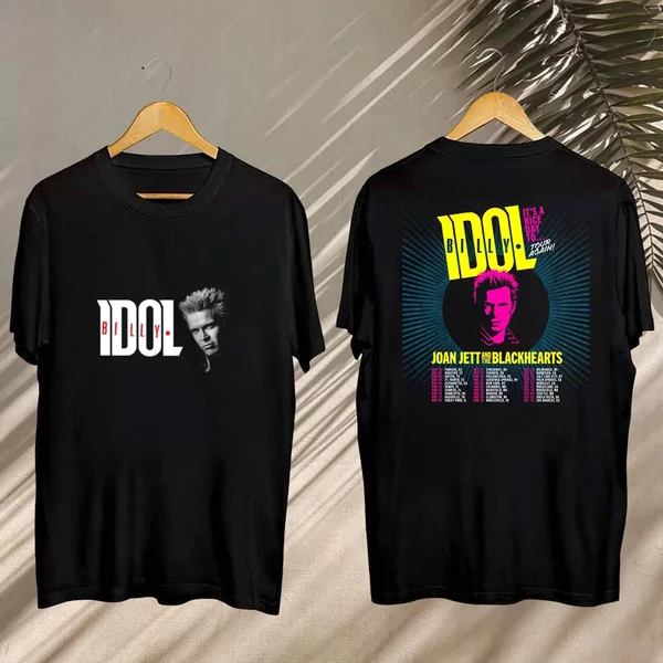 Billy Idol It 39 S Nice Day To Tour Again 2025 Shirt Billy Idol 2025 Concert-image