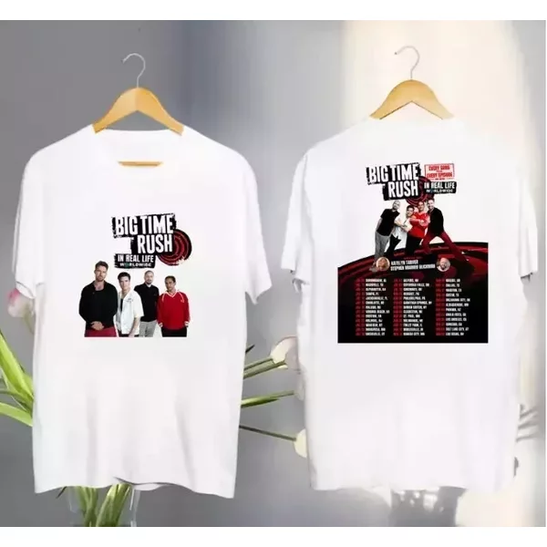 Big Time Rush In Real Life Worldwide Tour 2025 Shirt-image