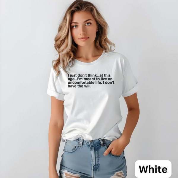 Parker Posey Uncomfortable Life | White Lotus Season 3 Quote Tee-image