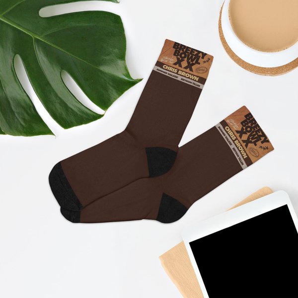 Chris Brown, Chris Brown Socks, Chris Brown Merch, Breezy Bowl,-image