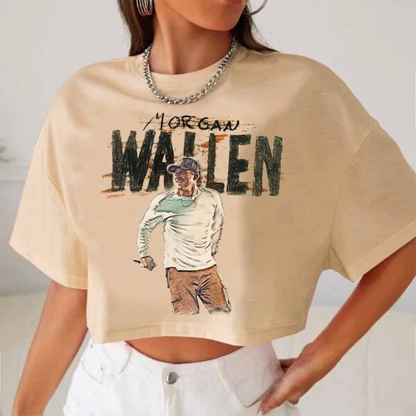 Wallen Western I'm The Problem Tour 2025 Crop Tops T-Shirt, Fans Gift-image