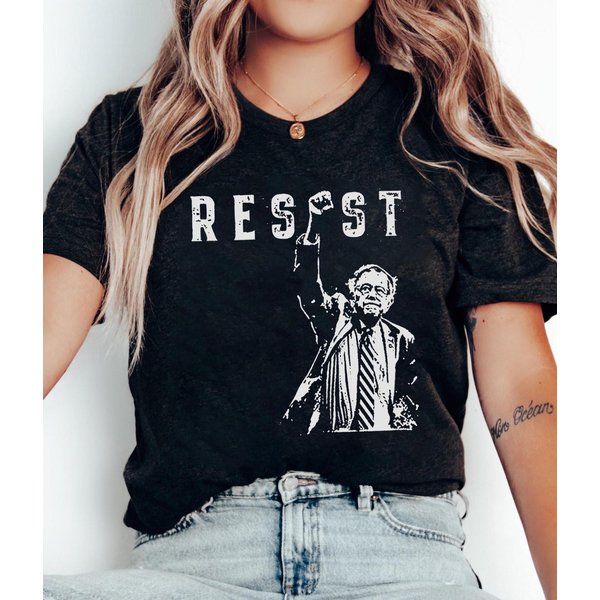Bernie Sanders Resist Shirt, Fighting Oligarchy Tour T-Shirt, Political Activist Tee-image