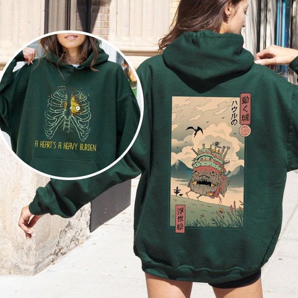 A Heart's A Heavy Burden 2 Sided Hoodie