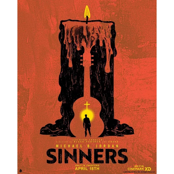 Sinners 2025 Movie Poster Wall Decor-image