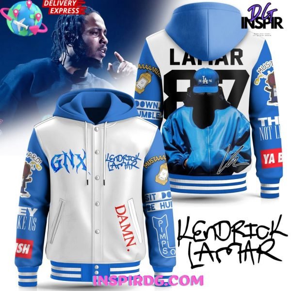 Kendrick Lamar Gnx Hooded Varsity Jacket, Fan Gifts-image