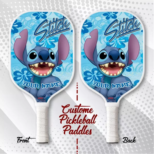 Personalized Stitchh Laughed Pickleball Paddle, Can Be Used As A Gift For-image