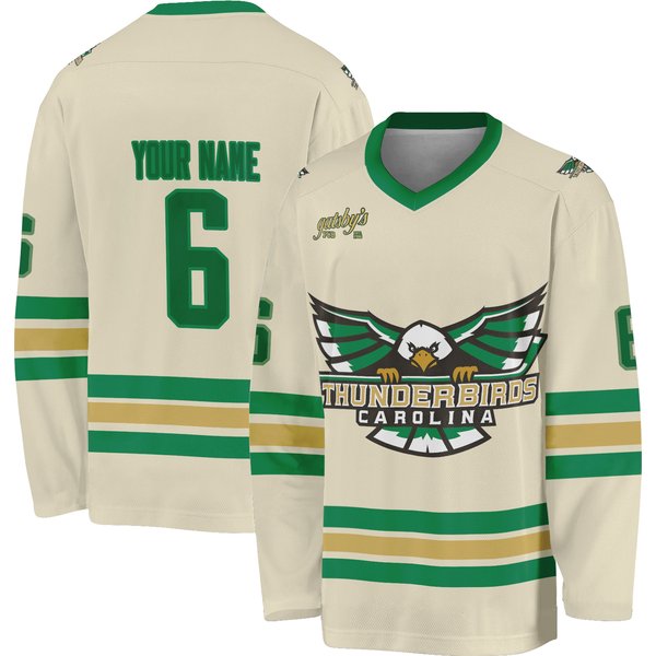 Personalized Carolina Thunderbirds 2025 Hockey Shirt