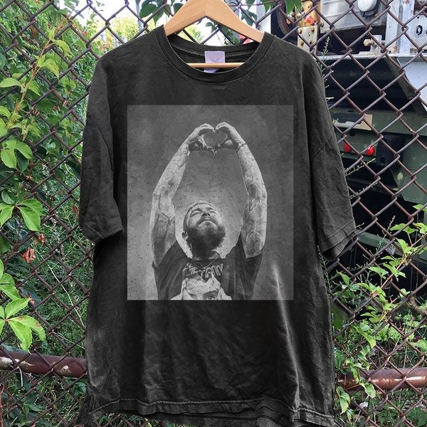 Post Malone Tour Shirt, Posty Western Music Concert Tour 2025 Shirt-image