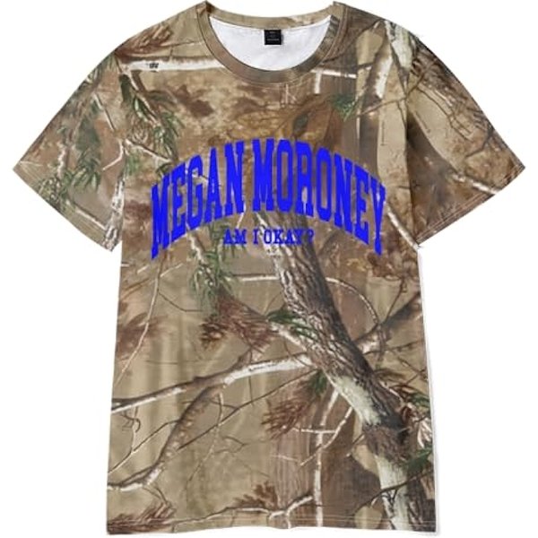 Megan Moroney Am I Okay? Real Tree Camo Tee T Shirt-image
