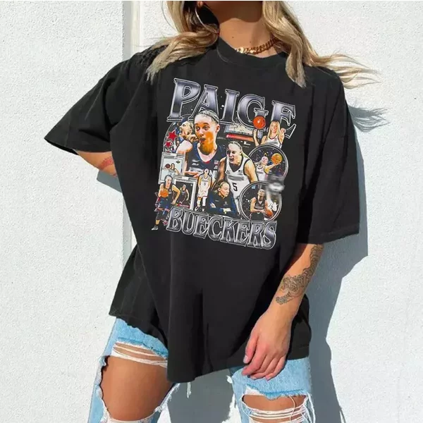 Paige Bueckers Buckets Unisex T-Shirt-image