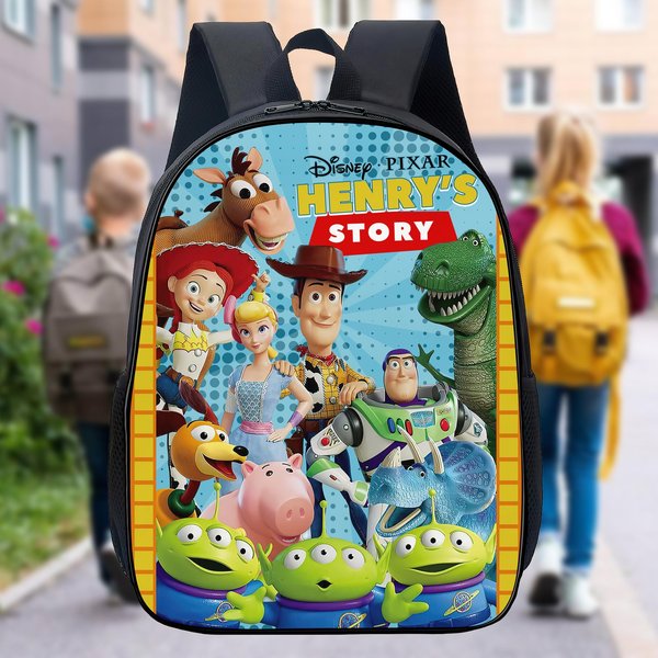 Personalized Toy Characters Backpack-image