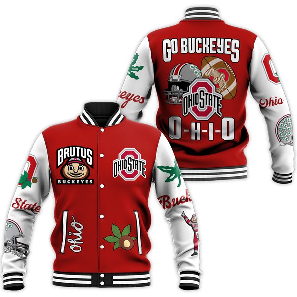 Ohio State Buckeye Baseball Jacket-image