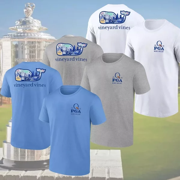2025 Pga Championship Charlotte Whale T-Shirt-image