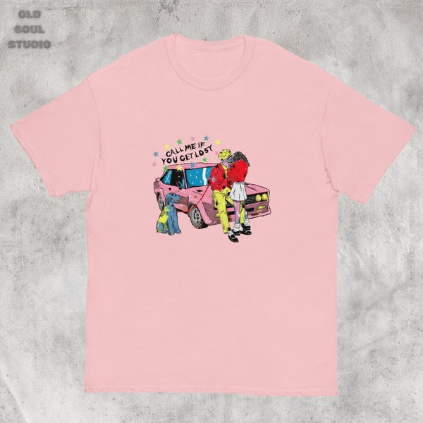 Tyler T-Shirt, Call Me If You Get Lost Graphic Tee, Music Album Inspired Top, Fan Art-image