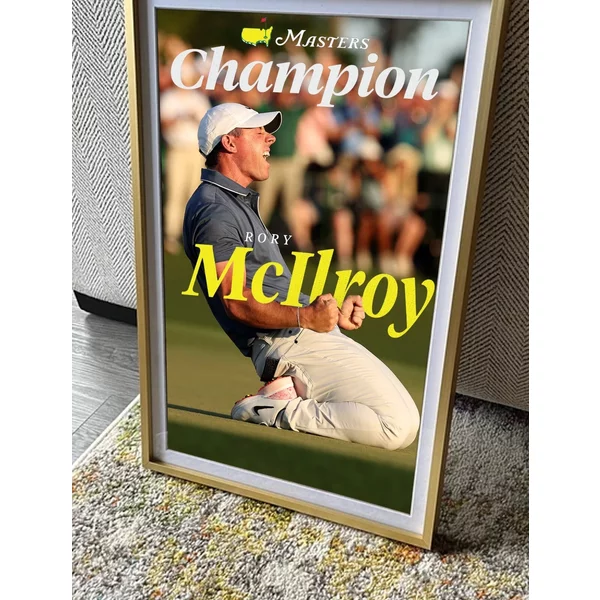 Rory Mcilroy The Masters Tournament 2025 Poster-image