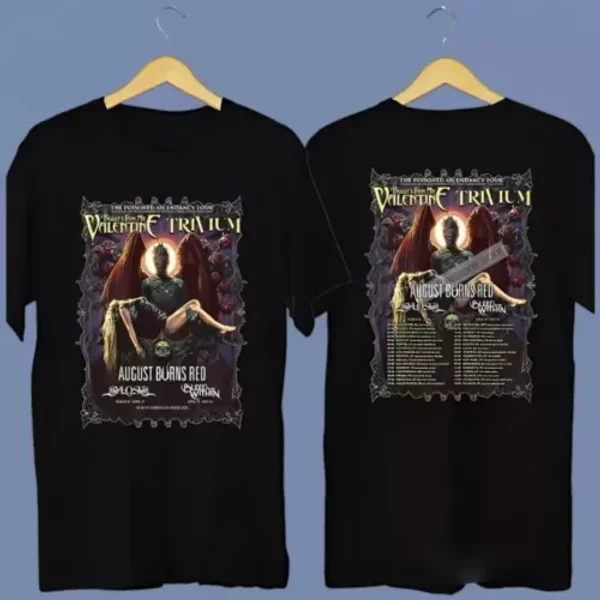 Trivium And Bullet For My Valentine The Poisoned Ascendancy Tour 2025 T-Shirts-image