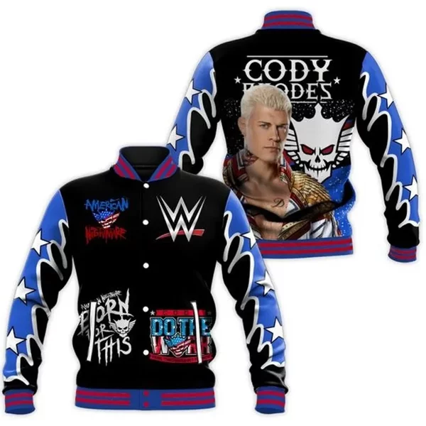 Cody Rhodes American Nightmate Baseball Jacket Unisex'-image