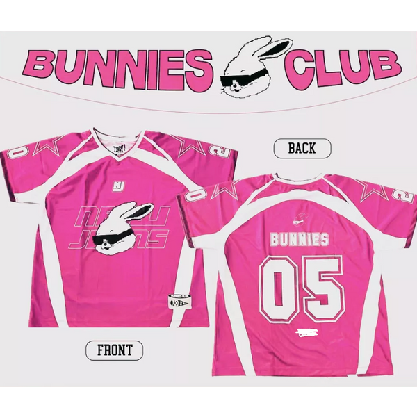 Newjeans Y2K Baseball Jersey Bunnies Merch Shirt Kpop Concert Outfit-image