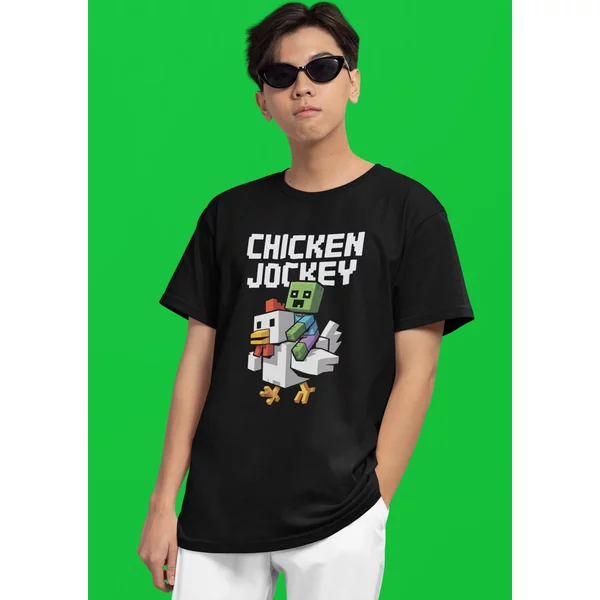 Chicken Jockey T Shirt-image