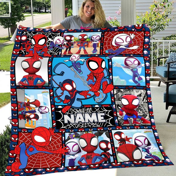 Personalized Spidey And His Amazing Friends Blanket, Amazing Friends-image