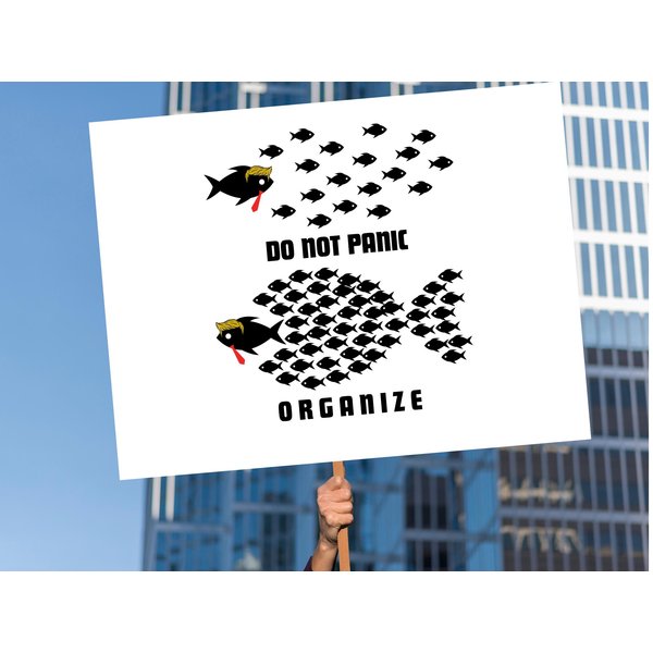 Protest Sign - Anti Trump Printable-image