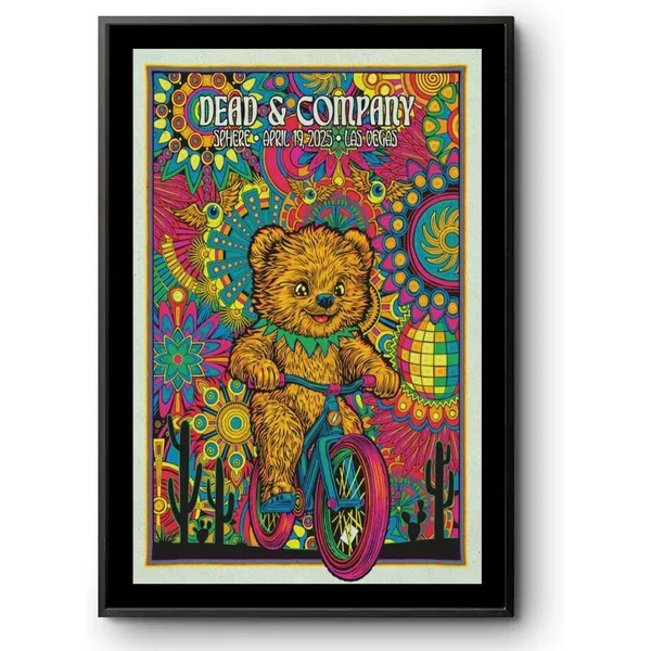 Dead & Company Show Apr 19 2025 Sphere, Las Vegas, Nv Poster-image
