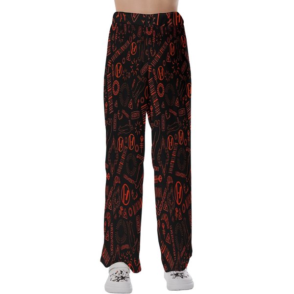 Pilotss Band Clancy Pajama Pants Allover Print Cozy Band Sleepwear
