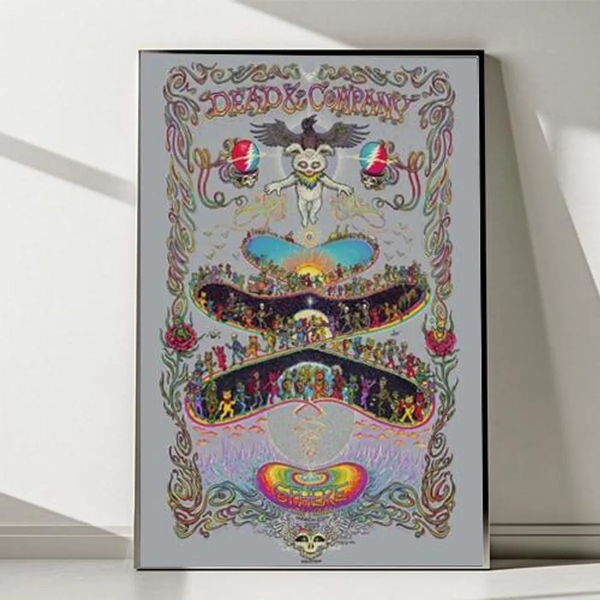 Dead And Company Event Poster Dead Forever In Las Vegas At Sphere On March 20Th-image