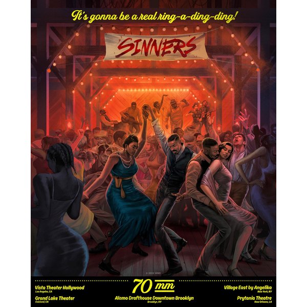 Sinners Collector's Movie Poster, Sinners 2025 Movie Poster-image