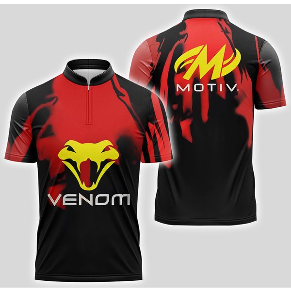 Motiv Lethal Venom Bowling Jersey Sports Outdoors Shirts-image