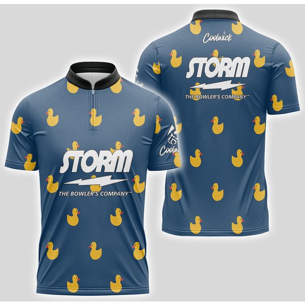 Storm Rubber Duck Best Gifts Bowling Jersey-image