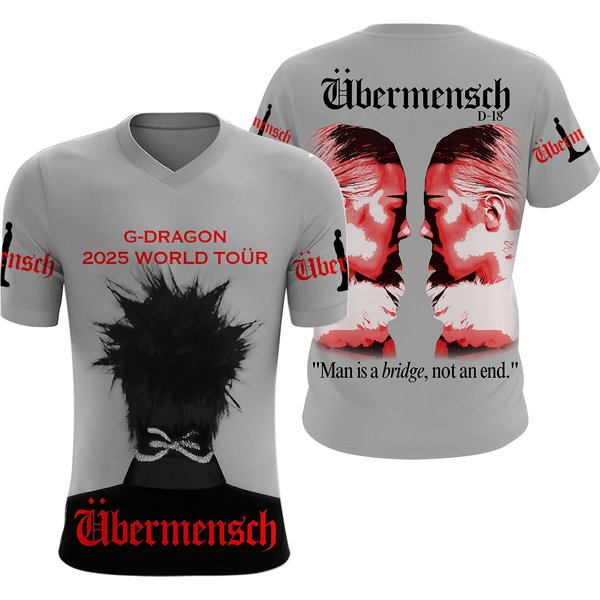 G-Dragon 2025 World Tour Ubermensch 3D T-Shirt-image