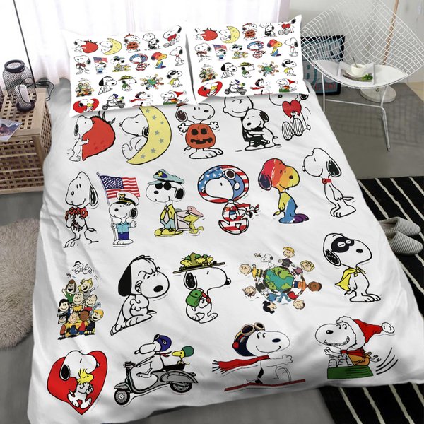 Cartoon Snoopy Bedding Set, Home Decor-image