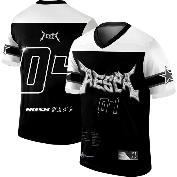 Aespa Football Jersey My Merch Shirt Kpop Concert Outfit-image
