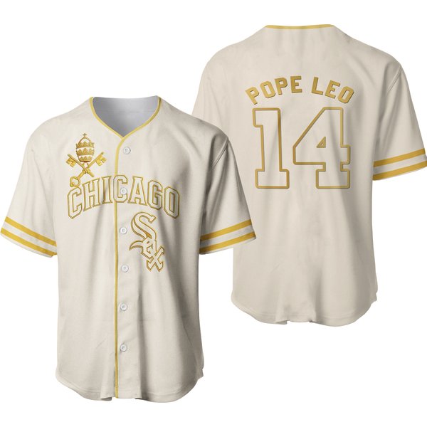 Pope Leo Xiv Chicago Vatican City Connect Jersey-image