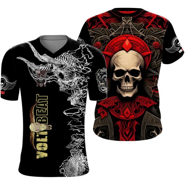 Volbeat Rock Band 3D T-Shirt-image