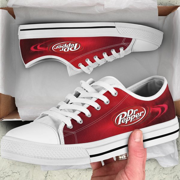 Dr Pepper Shoes, Dr Pepper Style Shoes, Women's Men's High Top Sneakers
