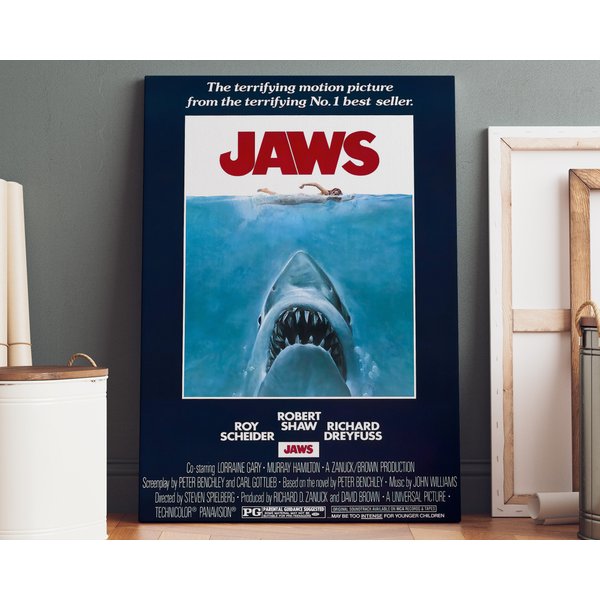 Jaws Canvas Print And Wall Art