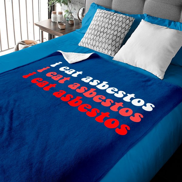 I Eat Asbestos Asbestos Removal Professional Baby Blanket